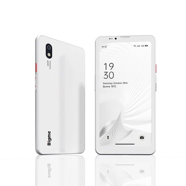 Bigme ePaper 4G/5G Smartphone Hibreak Pro with Android 14 OS-Black