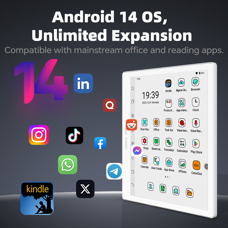 Bigme B751C S--Upgraded 7inch color ereder with Android 14 OS – Bigme ...