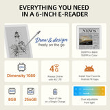 Bigme B6 PRO 6''premium color ebook reader with up to 75FPS